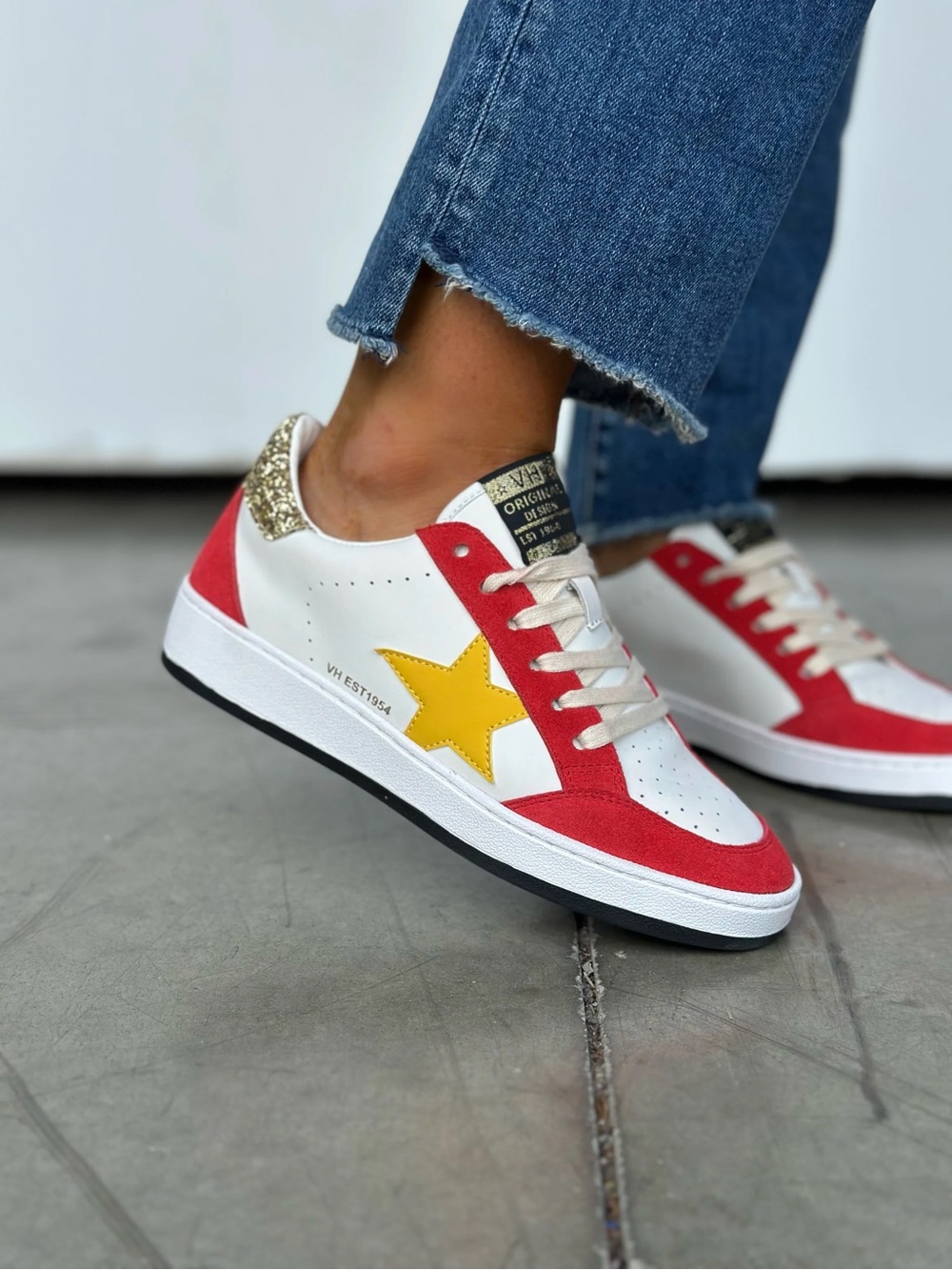 Vintage Havana Love Letters Chiefs Game Day Sneakers Size 11